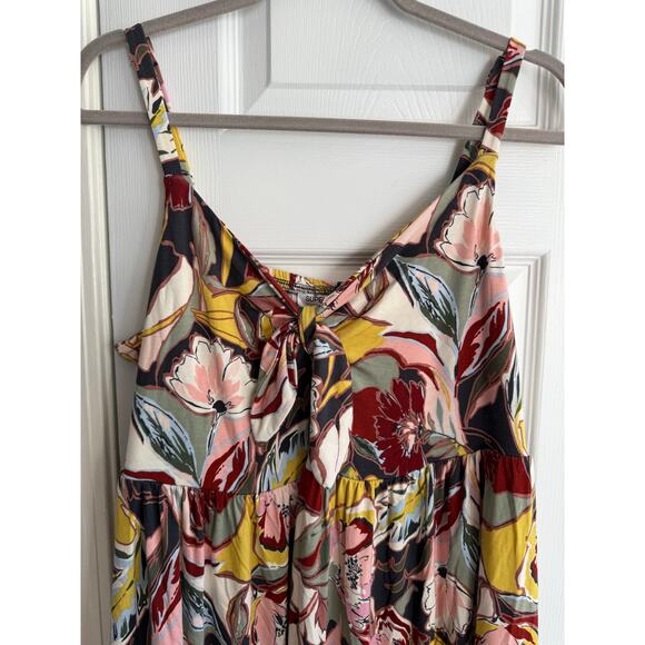 Torrid Super Soft Bow Front Skater Dress Floral Torrid size 1 US size 14-16 - Picture 6 of 8